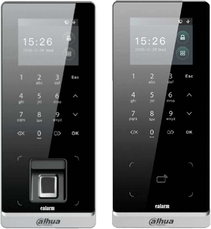 dahua fingerprint card door access keypad reader