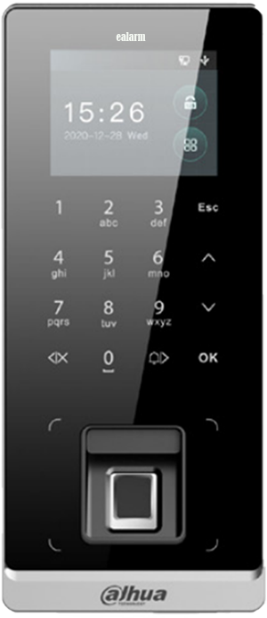 dahua fingerprint door access reader keypad
